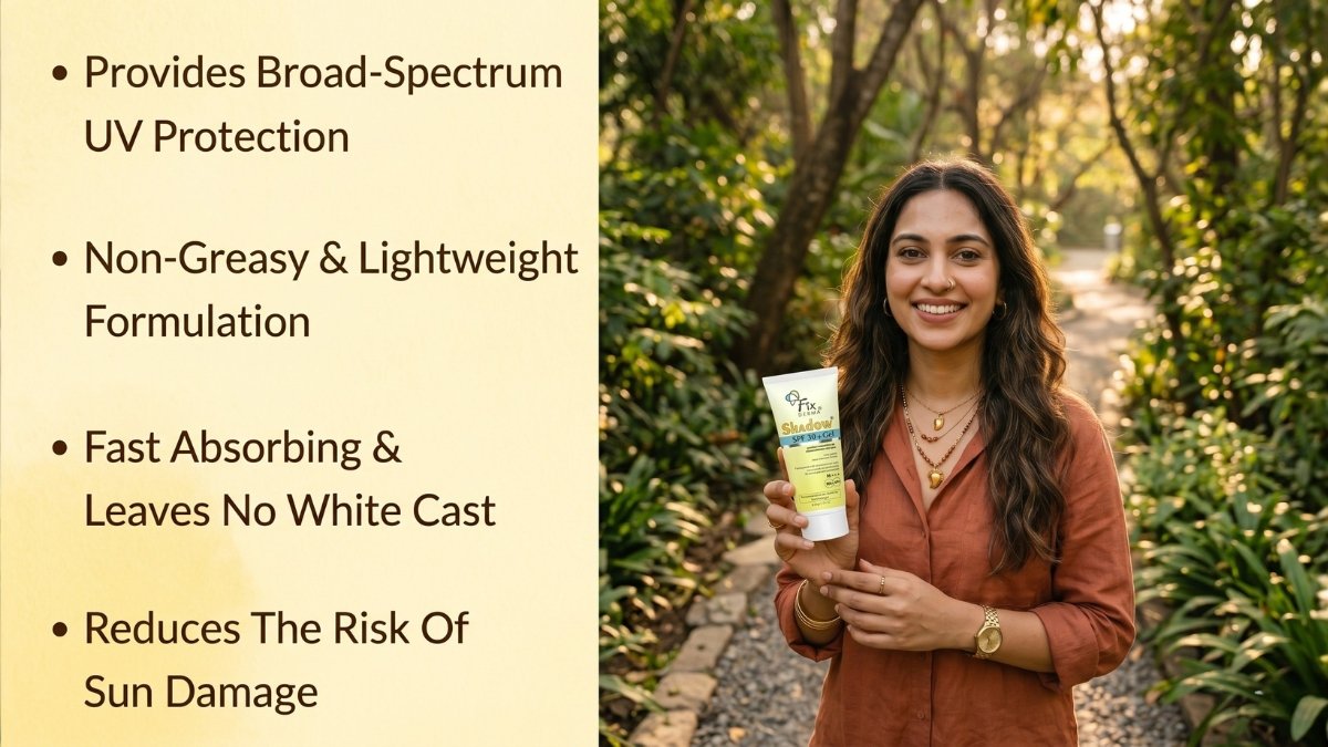 Fixderma Shadow Sunscreen SPF 30+ Gel Review
